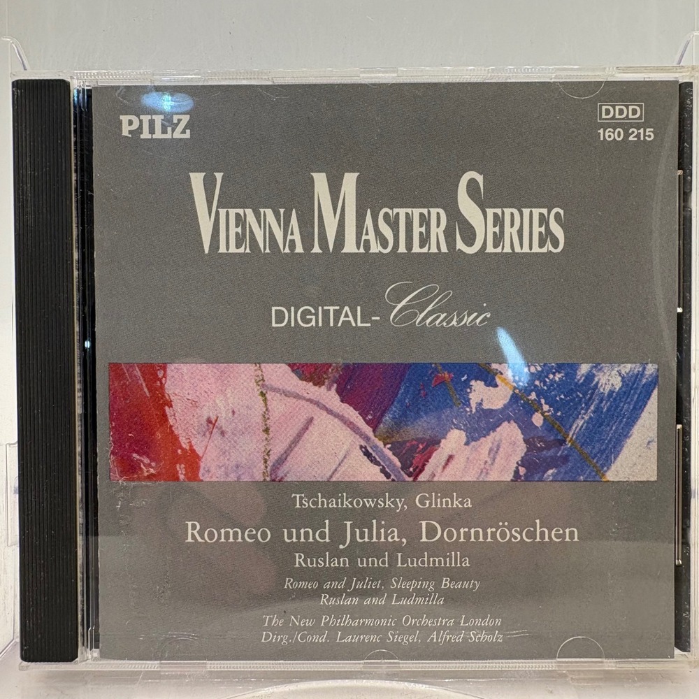Tchaikovsky‎ Glinka Vienna Master Series CD Romeo and Juliet Sleeping Beauty